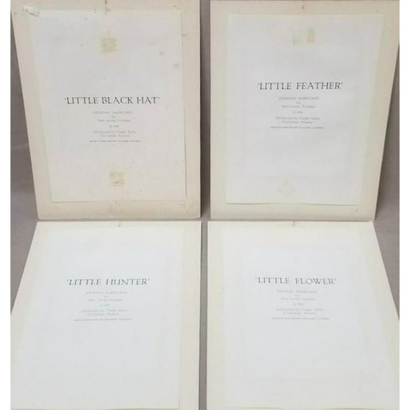 1966 Vera Louise Drysdale Native American Matted Prints - Picture 7 of 7